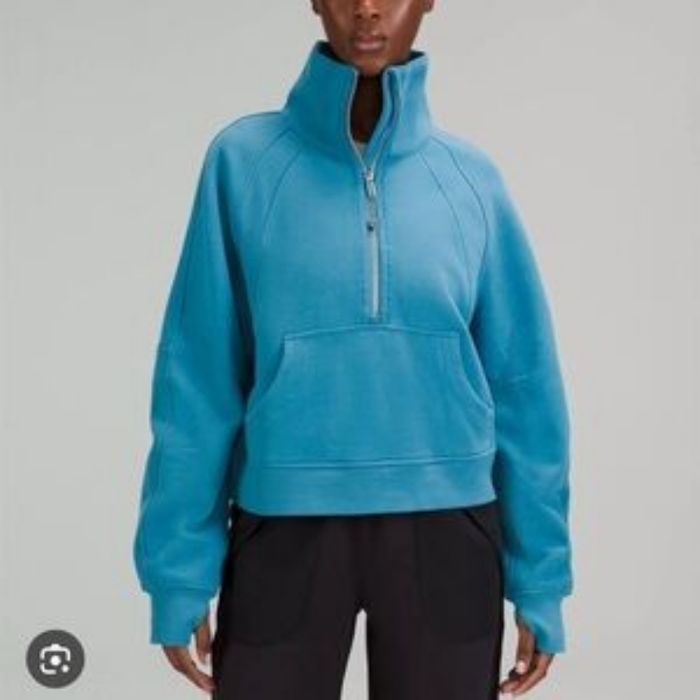 Lululemon Funnel Neck Scuba Pullover Sz.ML